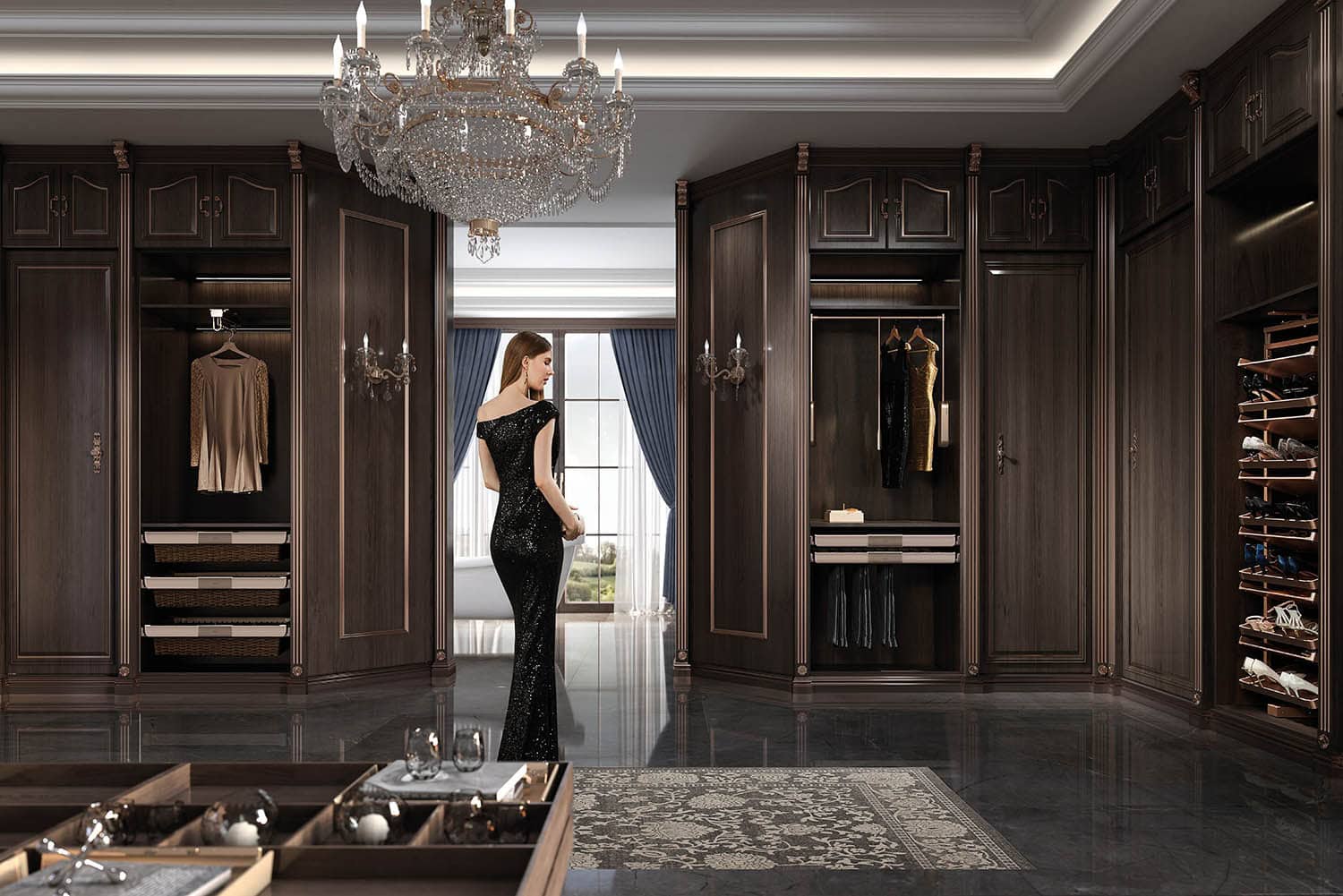 Kitchen Matt Grey Series Tall Units